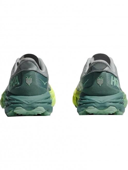 Hoka W'S Speedgoat 5 Wide női terepfutó cipő szürke színben 6
