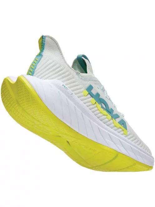 Hoka Carbon X 3 férfi futócipő fehér színben 4