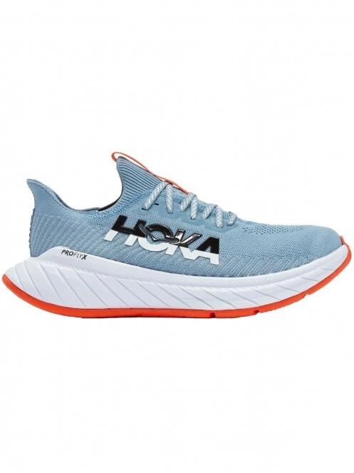 Hoka CARBON X 3 férfi futócipő világoskék színben 4