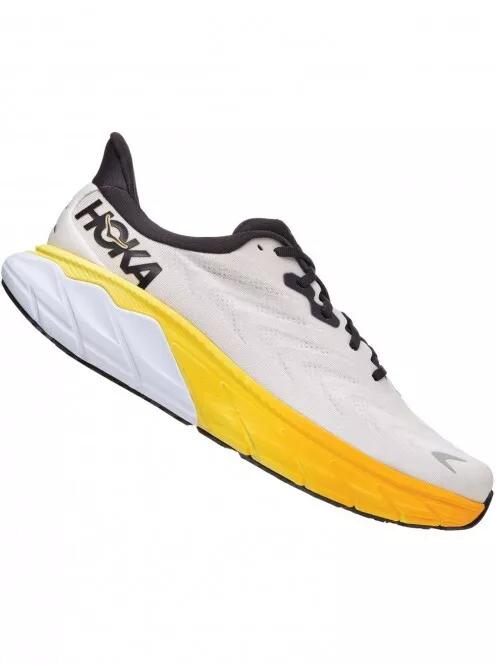 Hoka Arahi 6 férfi futócipő fehér színben 3