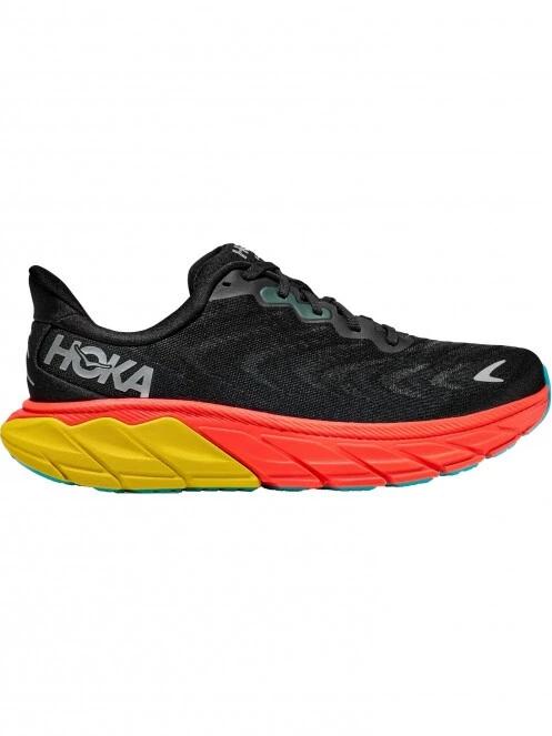 Hoka M'S Arahi 6 férfi aszfalt futócipő fekete színben 2