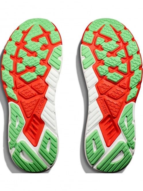 Hoka Arahi 6 férfi aszfalt futócipő piros színben 9