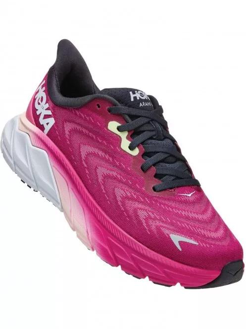 Hoka Arahi 6 női futócipő magenta színben 2
