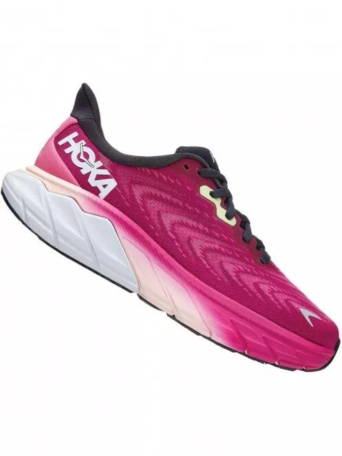 Hoka Arahi 6 női futócipő magenta színben 3