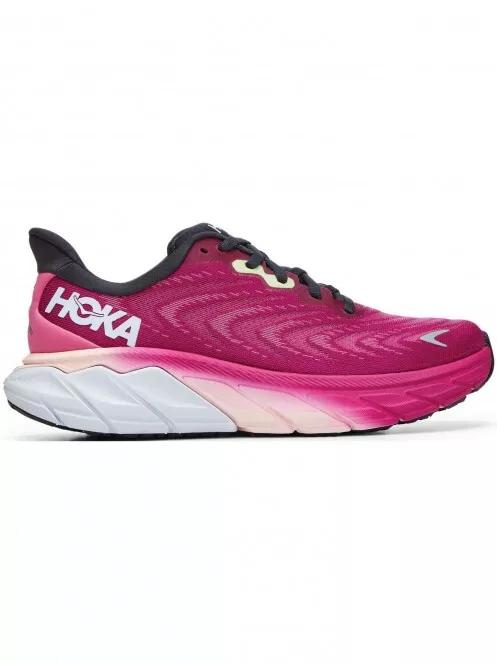 Hoka Arahi 6 női futócipő magenta színben 8