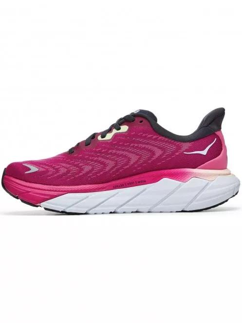 Hoka Arahi 6 női futócipő magenta színben 9