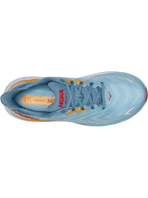 Hoka ARAHI 6 WIDE férfi futócipő világoskék színben 6