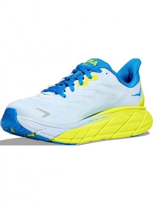 Hoka Arahi 6 Wide férfi aszfalt futócipő világoskék színben 3