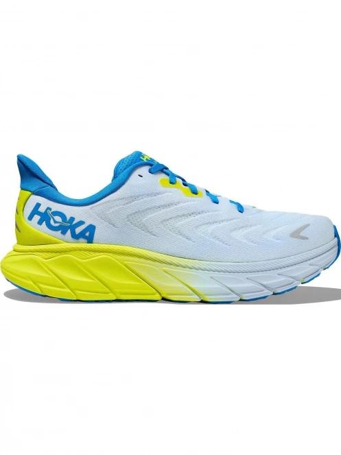 Hoka Arahi 6 Wide férfi aszfalt futócipő világoskék színben 4