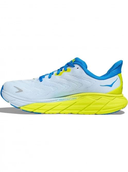 Hoka Arahi 6 Wide férfi aszfalt futócipő világoskék színben 5