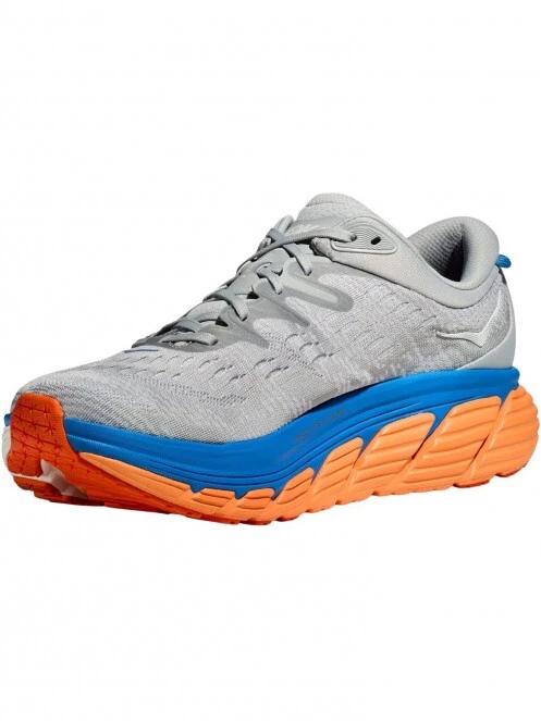 Hoka M'S Gaviota 4 férfi aszfalt futócipő szürke színben 3