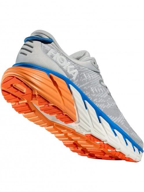 Hoka M'S Gaviota 4 férfi aszfalt futócipő szürke színben 4
