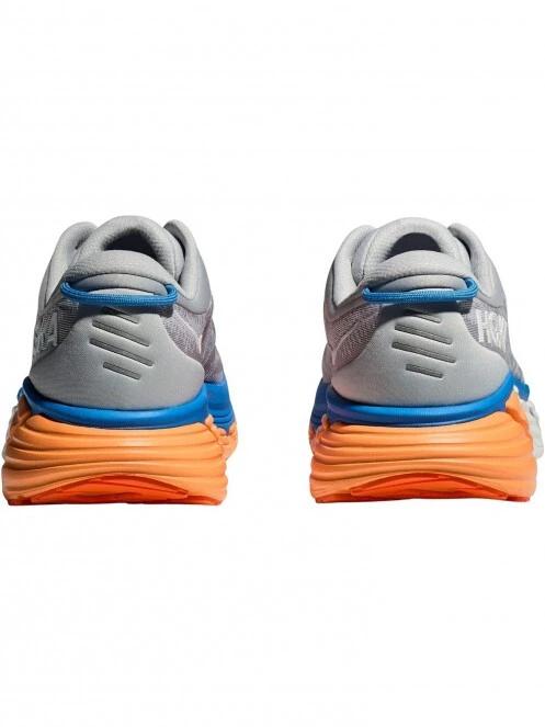 Hoka M'S Gaviota 4 férfi aszfalt futócipő szürke színben 6