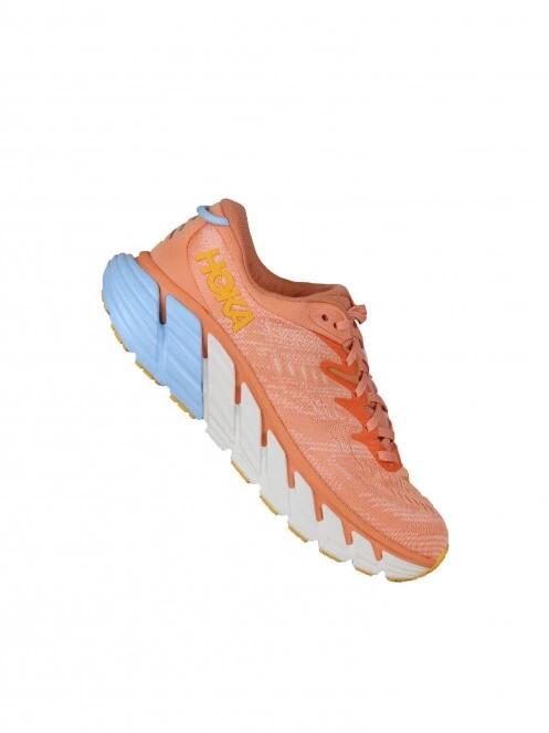Hoka GAVIOTA 4 női futócipő sárga színben 3