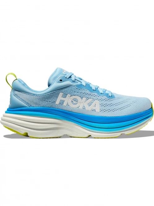 Hoka Bondi 8 férfi terepfutó cipő világoskék színben 4