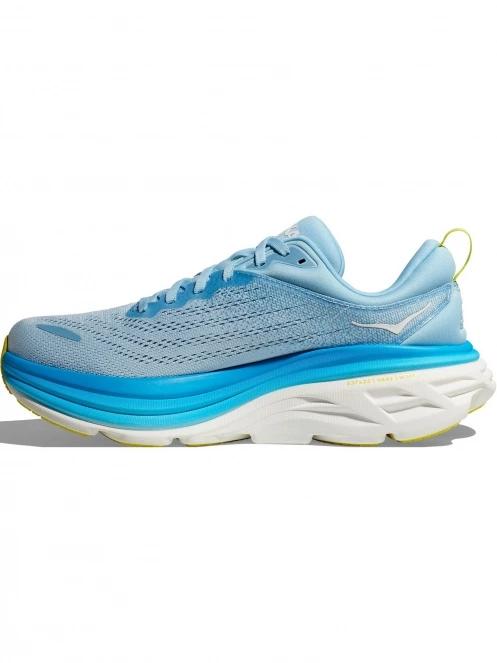 Hoka Bondi 8 férfi terepfutó cipő világoskék színben 5