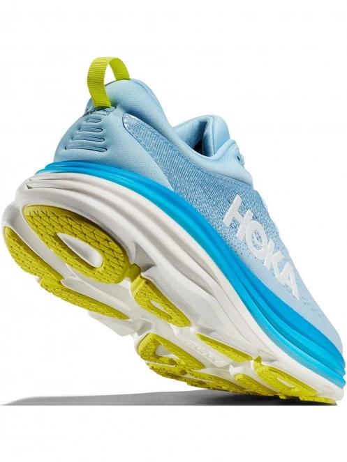 Hoka Bondi 8 férfi terepfutó cipő világoskék színben 6