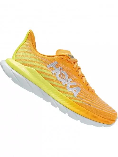 Hoka MACH 5 férfi futócipő narancssárga színben 3