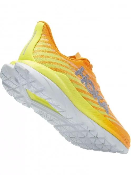 Hoka MACH 5 férfi futócipő narancssárga színben 4