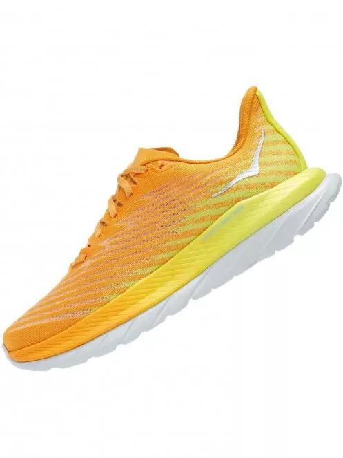 Hoka MACH 5 férfi futócipő narancssárga színben 5