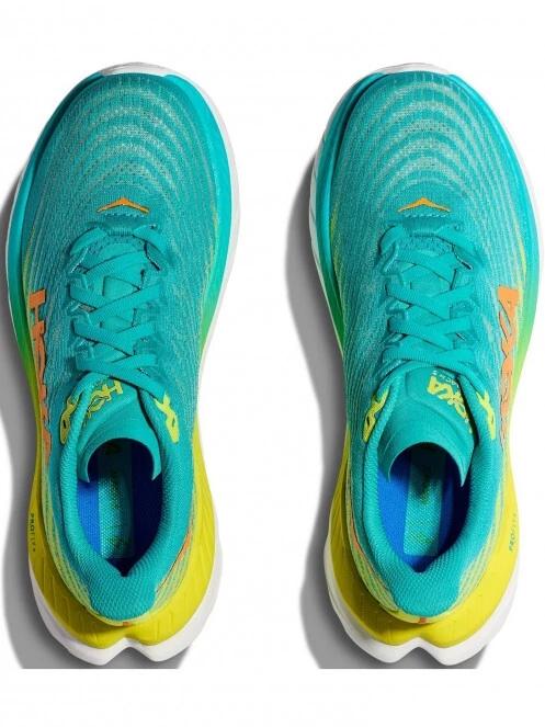 Hoka M'S Mach 5 férfi aszfalt futócipő világoskék színben 7