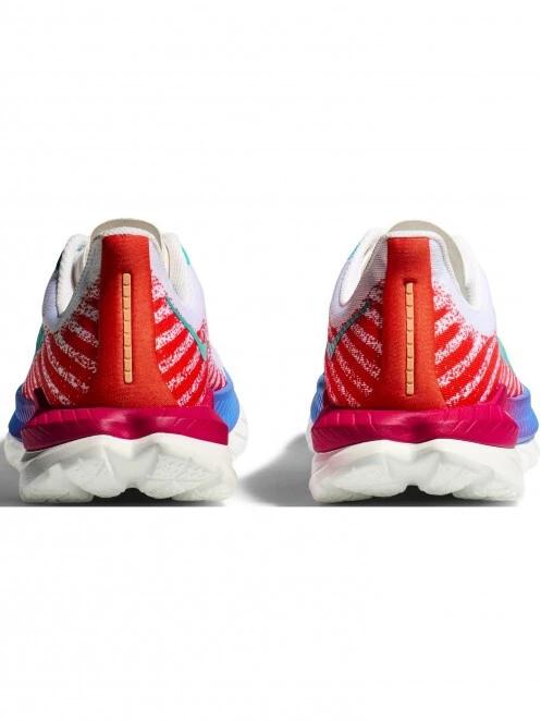 Hoka M'S Mach 5 férfi aszfalt futócipő fehér színben 5