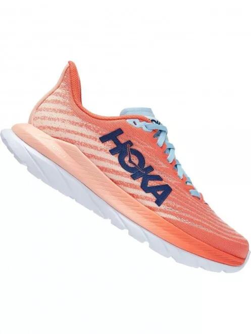 Hoka MACH 5 női futócipő sárga színben 3