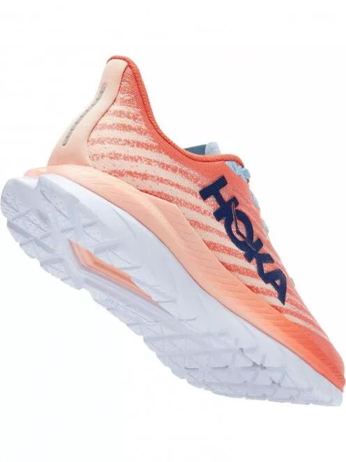 Hoka MACH 5 női futócipő sárga színben 4