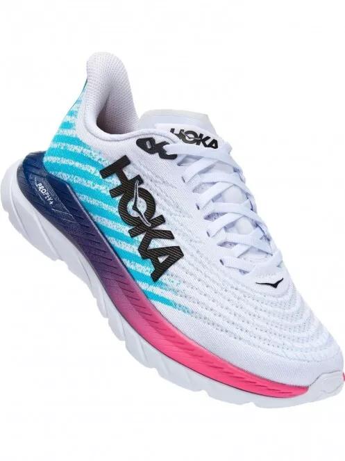 Hoka MACH 5 női futócipő fehér színben 2