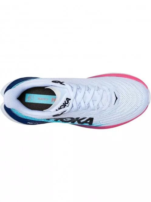 Hoka MACH 5 női futócipő fehér színben 6