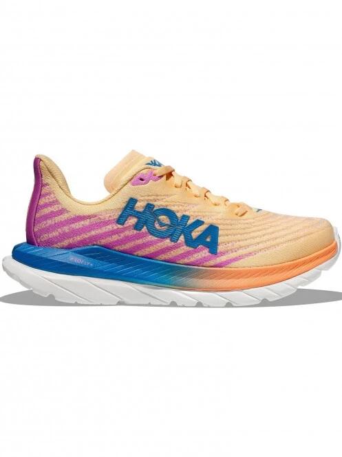 Hoka W'S Mach 5 női aszfalt futócipő narancssárga színben 4
