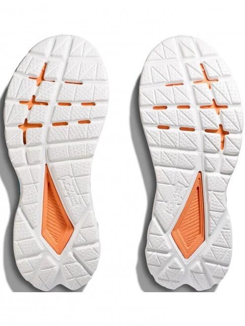 Hoka W'S Mach 5 női aszfalt futócipő narancssárga színben 8