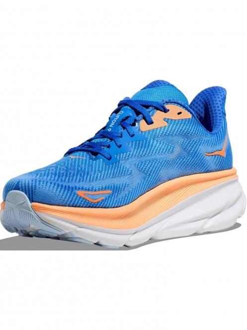 Hoka M'S Clifton 9 férfi aszfalt futócipő kék színben 3