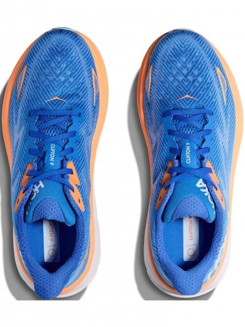 Hoka M'S Clifton 9 férfi aszfalt futócipő kék színben 7