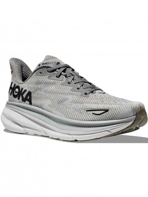 Hoka M'S Clifton 9 férfi aszfalt futócipő szürke színben 2
