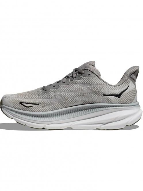 Hoka M'S Clifton 9 férfi aszfalt futócipő szürke színben 5
