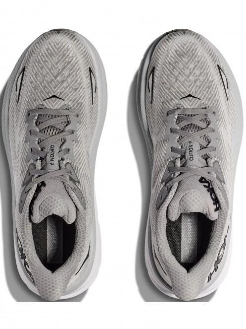 Hoka M'S Clifton 9 férfi aszfalt futócipő szürke színben 7