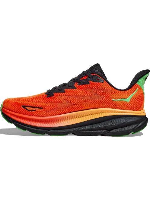 Hoka Clifton 9 férfi futócipő narancssárga színben 5