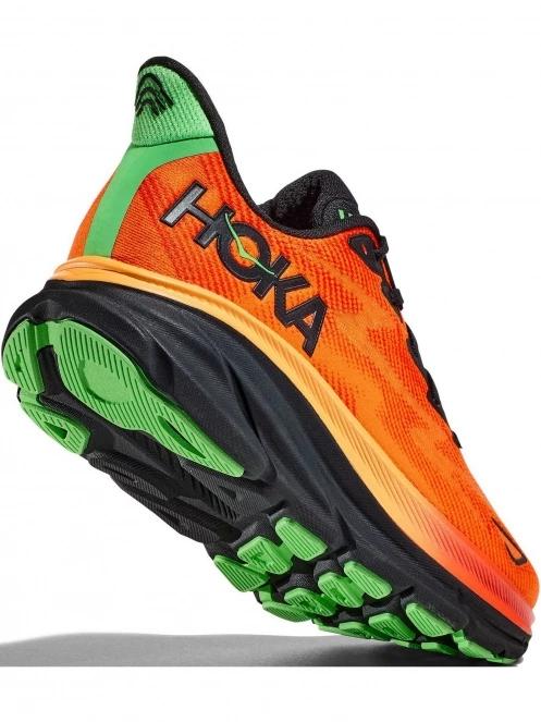 Hoka Clifton 9 férfi futócipő narancssárga színben 6