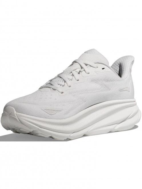 Hoka W'S Clifton 9 női aszfalt futócipő fehér színben 4