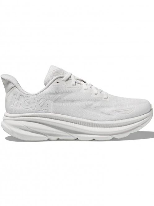 Hoka W'S Clifton 9 női aszfalt futócipő fehér színben 6