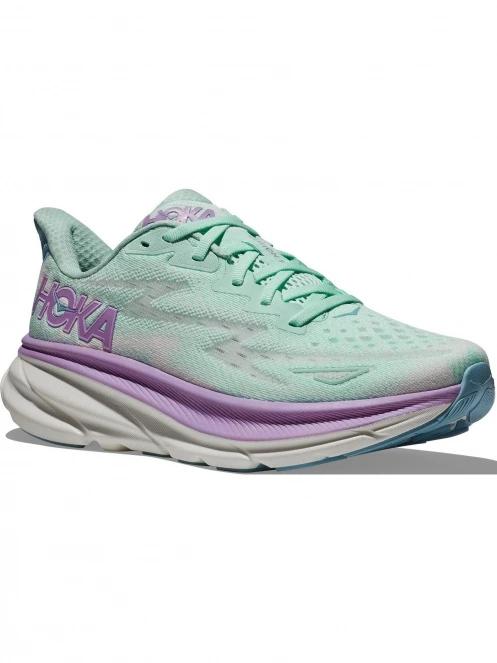 Hoka Clifton 9 női futócipő világoskék színben 2