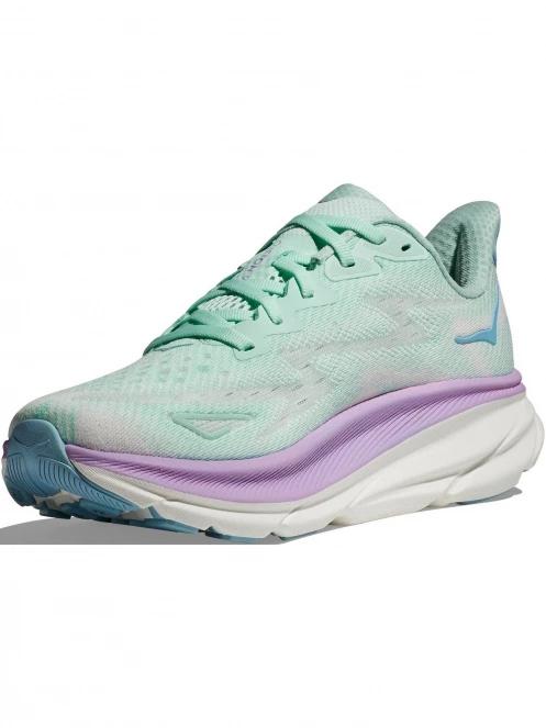 Hoka Clifton 9 női futócipő világoskék színben 3