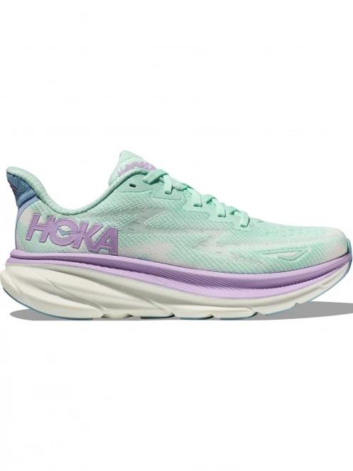 Hoka Clifton 9 női futócipő világoskék színben 4