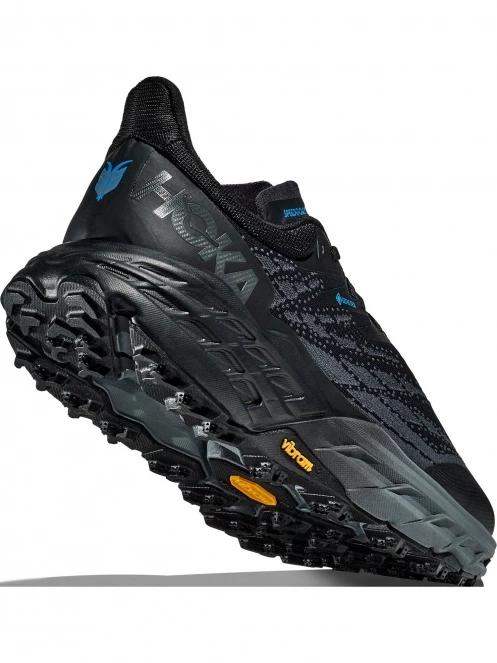 Hoka Speedgoat 5 GTX férfi terepfutó cipő fekete színben 6