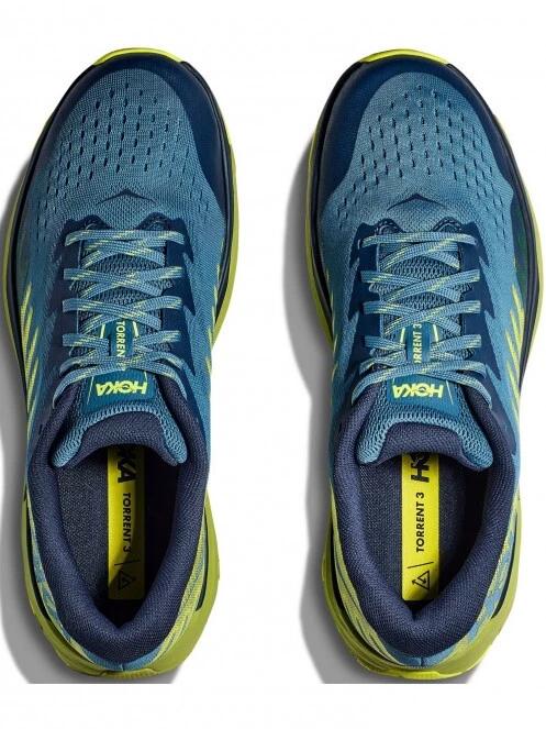 Hoka M'S Torrent 3 férfi terepfutó cipő kék színben 7