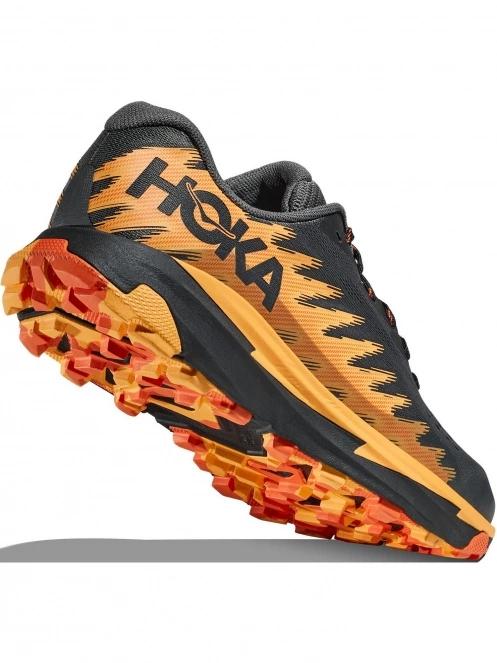 Hoka Torrent 3 férfi terepfutó cipő fekete színben 6