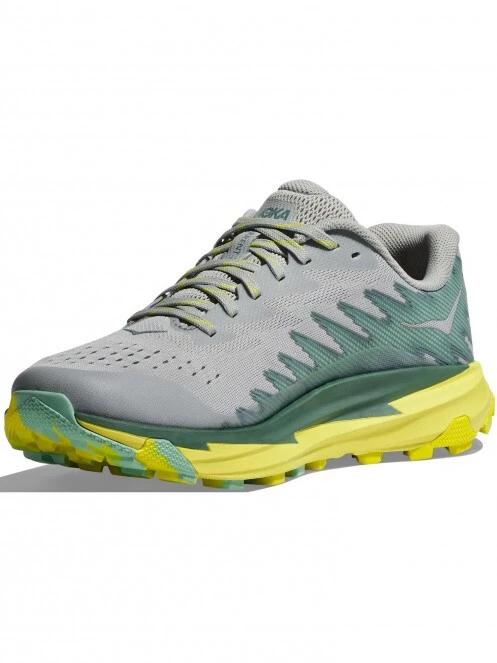 Hoka W'S Torrent 3 női terepfutó cipő szürke színben 3