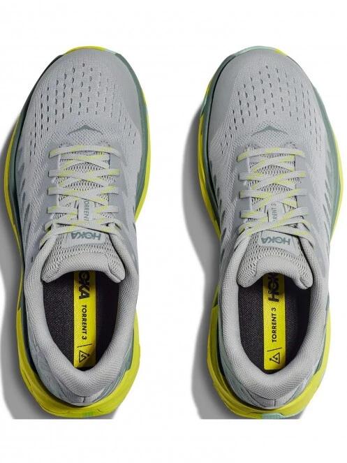 Hoka W'S Torrent 3 női terepfutó cipő szürke színben 7