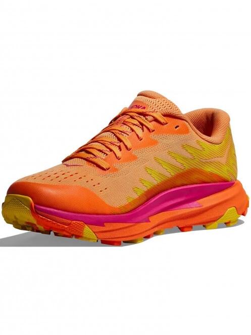 Hoka W'S Torrent 3 női terepfutó cipő narancssárga színben 3